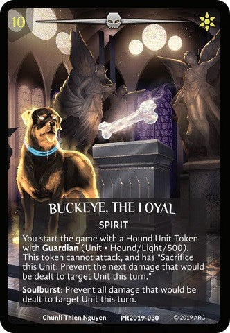 Image for Buckeye, the Loyal (PR2019-030) (Argent Saga Promos) (PR2019-030) - Argent Saga TCG