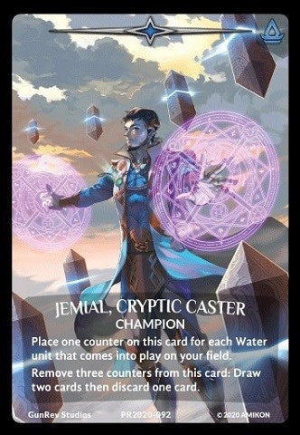 Image for Jemial, Cryptic Caster (Alternate Art) (Betrayal) (PR2020-092) - Argent Saga TCG