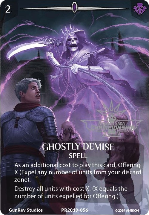 Image for Ghostly Demise (Full Art) (Argent Saga Championship - Stamped) (Argent Saga Promos) (PR2019-056) - Argent Saga TCG