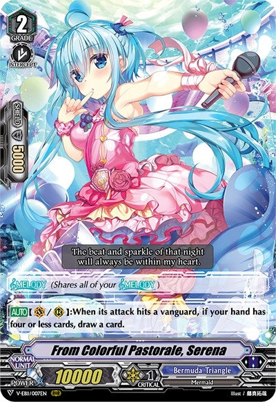 Image for From Colorful Pastorale, Serena (V-EB11: Crystal Melody) (V-EB11/007EN) - Cardfight Vanguard