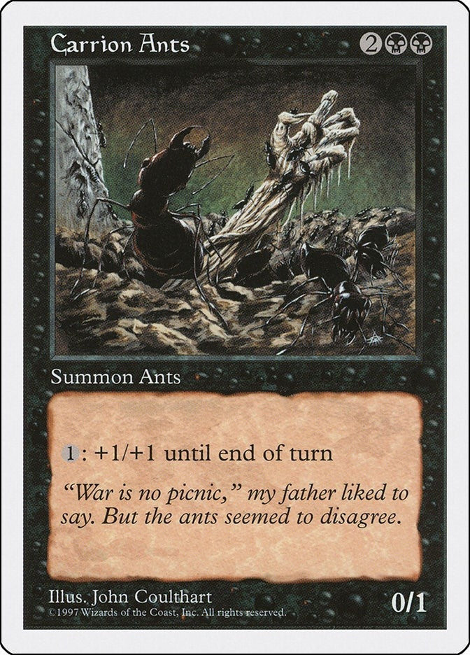 Image for Carrion Ants (Fifth Edition) - Magic: The Gathering