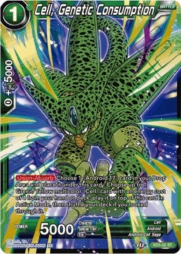 Image for Cell, Genetic Consumption (Universal Onslaught) (XD3-02) - Dragon Ball Super: Masters