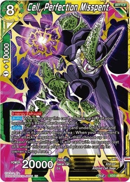 Image for Cell, Perfection Misspent (Universal Onslaught) (XD3-09) - Dragon Ball Super: Masters