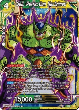 Image for Cell, Perfection Reclaimed (Universal Onslaught) (XD3-10) - Dragon Ball Super: Masters