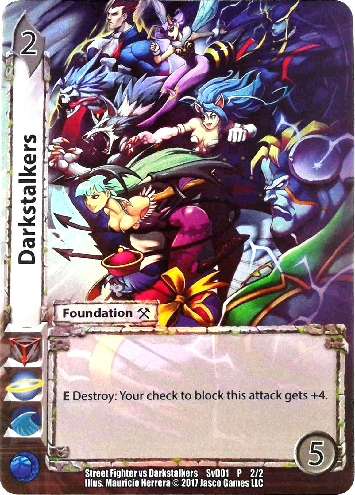 Image for Darkstalkers (Street Fighter vs. Darkstalkers) (Sv002) - UniVersus