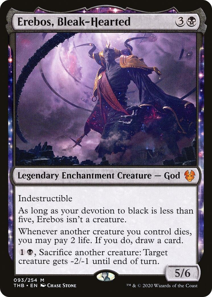 Image for Erebos, Bleak-Hearted (Theros Beyond Death) (93) - Magic: The Gathering