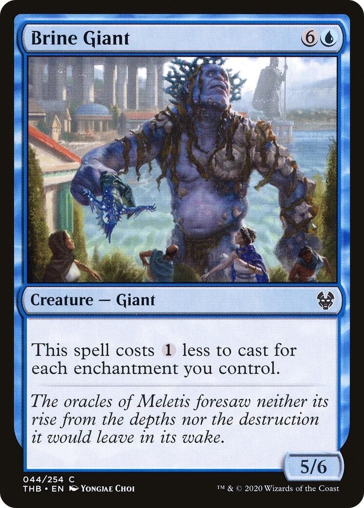 Image for Brine Giant (Theros Beyond Death) (44) - Magic: The Gathering
