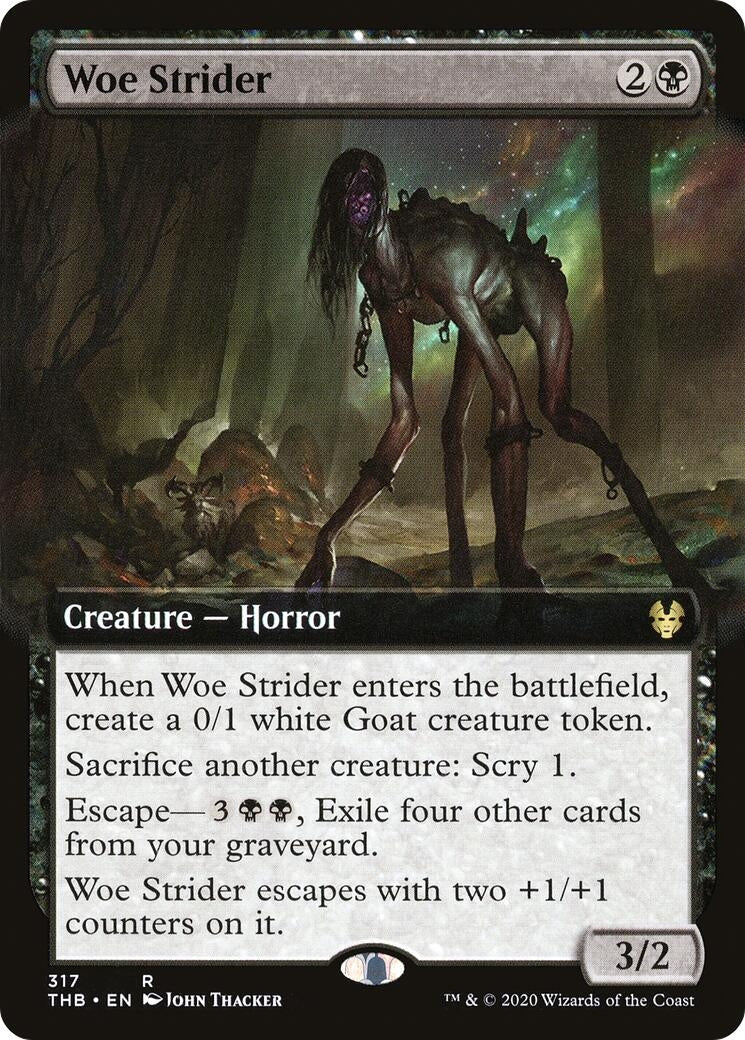 Image for Woe Strider (Extended Art) (Theros Beyond Death) (317) - Magic: The Gathering