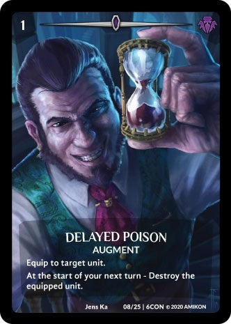 Image for Delayed Poison (Full Art) (Expansion Pack 3: Conviction) (08/25 | 6CON) - Argent Saga TCG