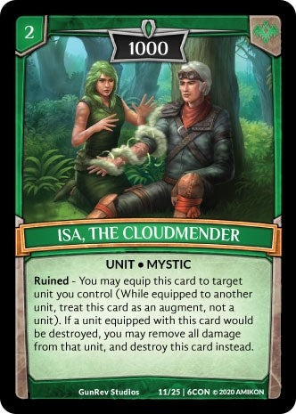 Image for Isa, the Cloudmender (Expansion Pack 3: Conviction) (11/25 | 6CON) - Argent Saga TCG
