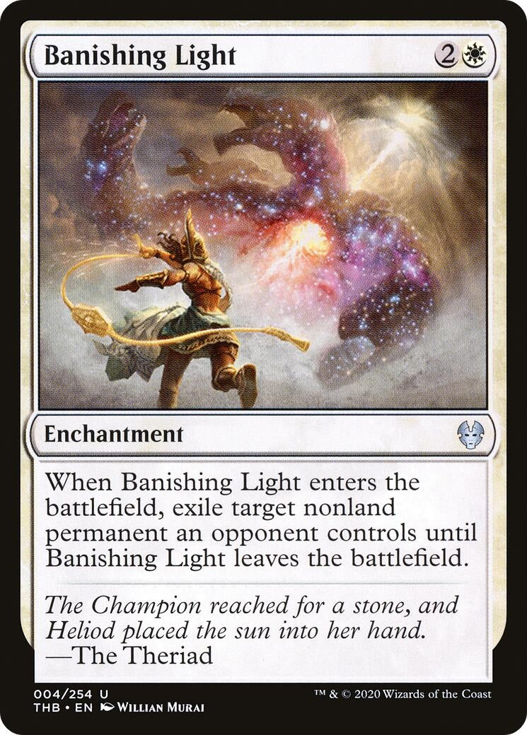 Image for Banishing Light (Theros Beyond Death) (4) - Magic: The Gathering
