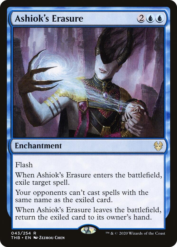 Image for Ashiok's Erasure (Theros Beyond Death) (43) - Magic: The Gathering