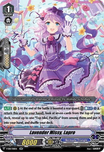 Image for Lavender Missy, Lapro (V-EB11: Crystal Melody) (V-EB11/018EN) - Cardfight Vanguard