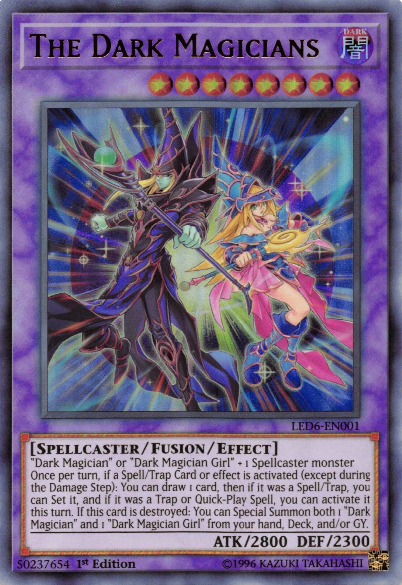 Image for The Dark Magicians (Legendary Duelists: Magical Hero) (LED6-EN001) - YuGiOh