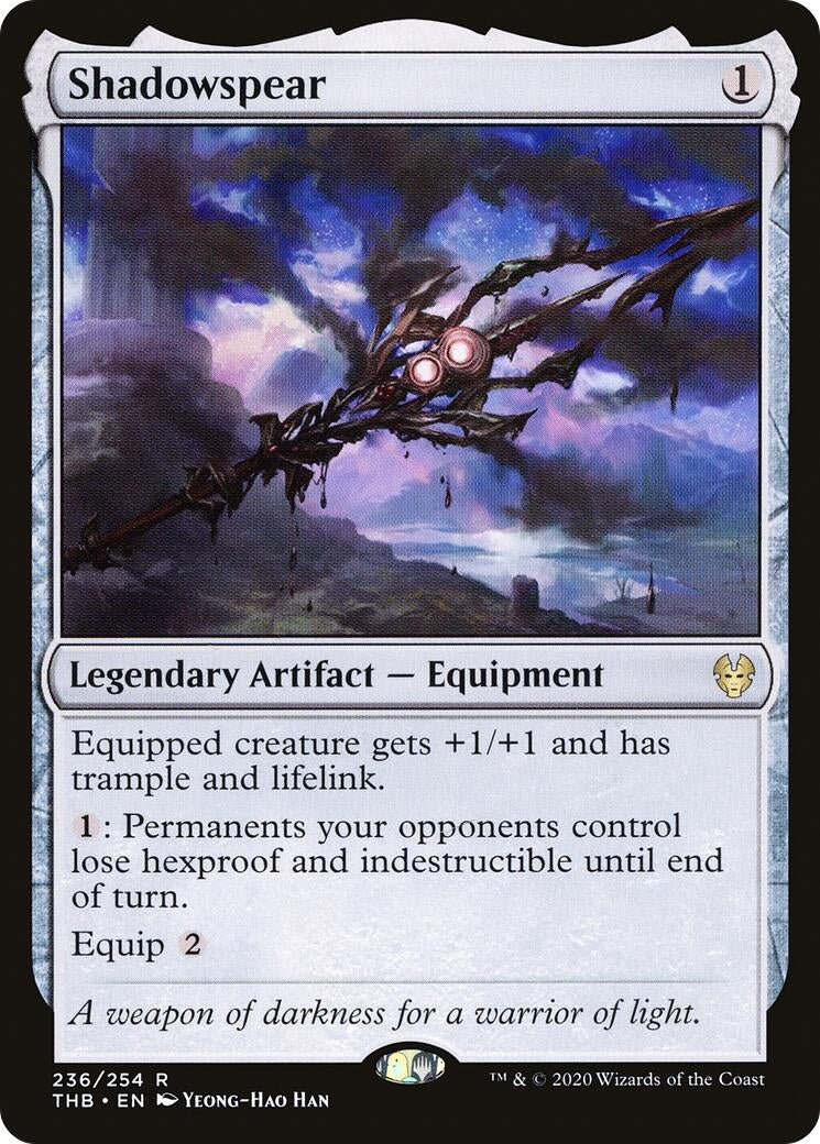 Image for Shadowspear (Theros Beyond Death) (236) - Magic: The Gathering