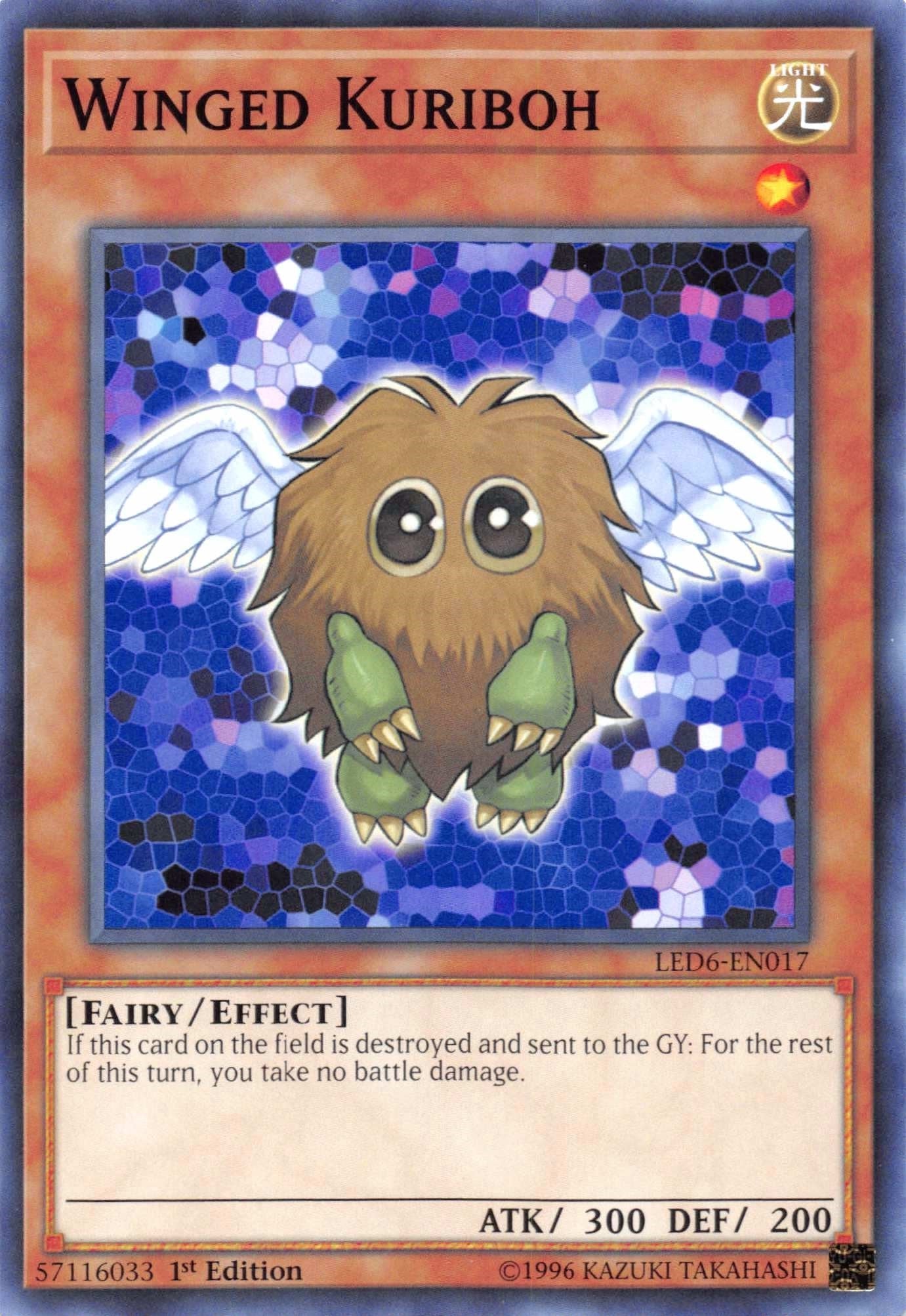 Image for Winged Kuriboh (Legendary Duelists: Magical Hero) (LED6-EN017) - YuGiOh
