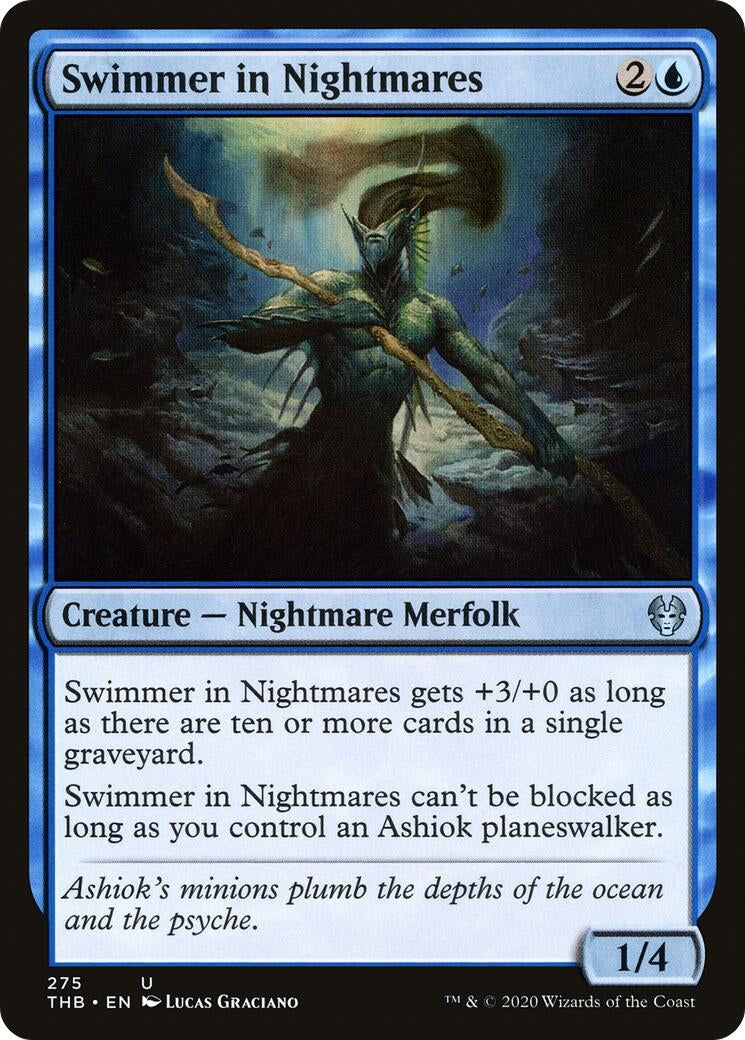 Image for Swimmer in Nightmares (Theros Beyond Death) (275) - Magic: The Gathering