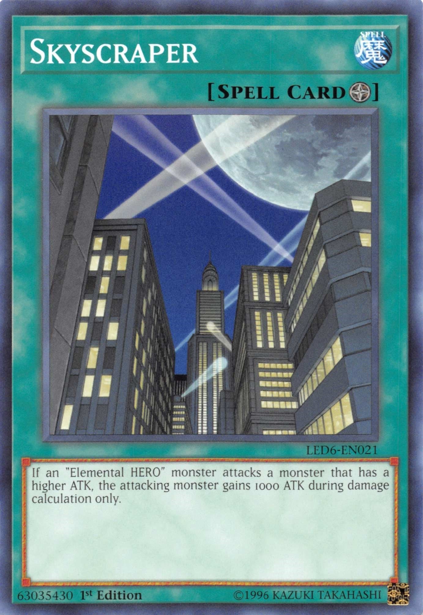 Image for Skyscraper (Legendary Duelists: Magical Hero) (LED6-EN021) - YuGiOh