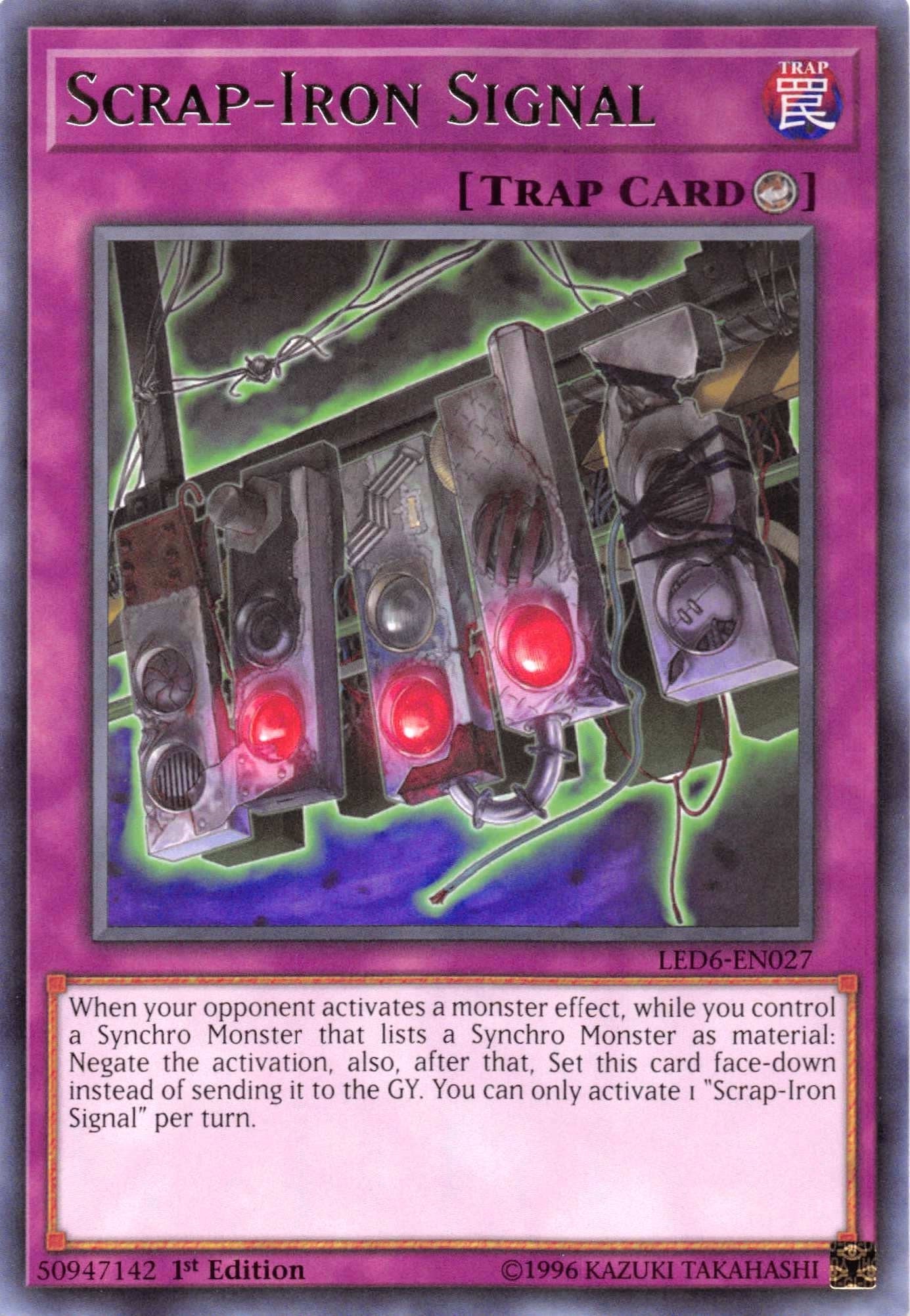 Image for Scrap-Iron Signal (Legendary Duelists: Magical Hero) (LED6-EN027) - YuGiOh