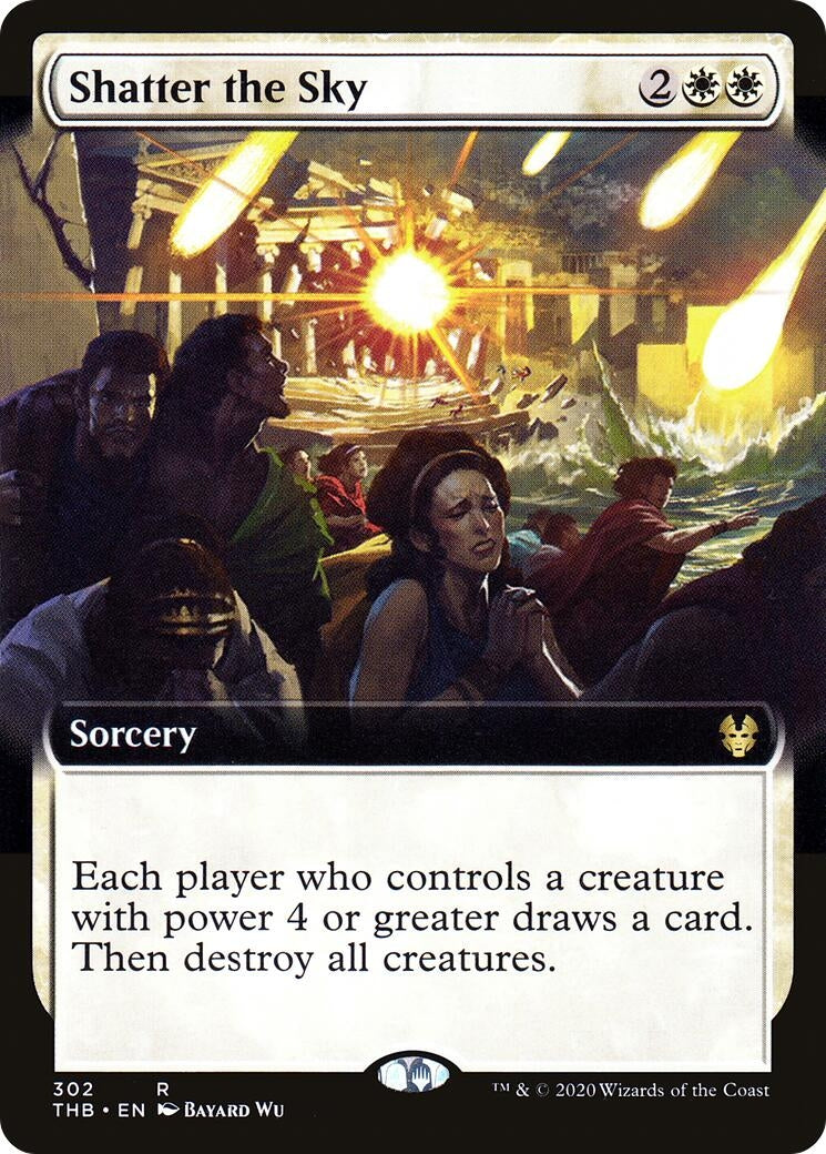 Image for Shatter the Sky (Extended Art) (Theros Beyond Death) (302) - Magic: The Gathering
