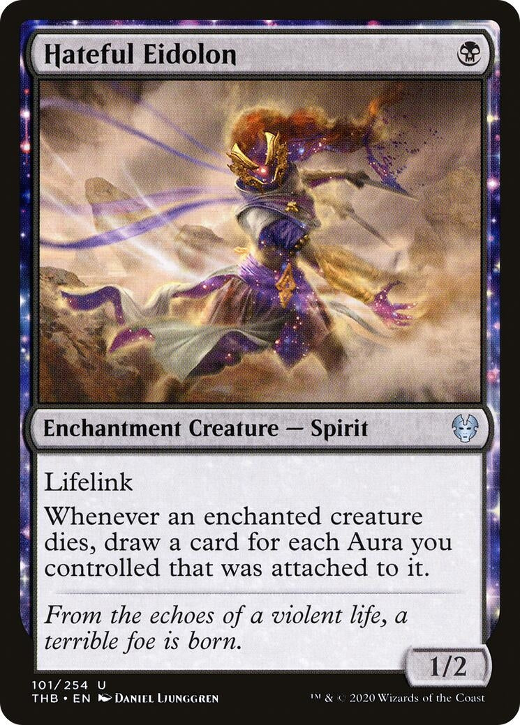 Image for Hateful Eidolon (Theros Beyond Death) (101) - Magic: The Gathering