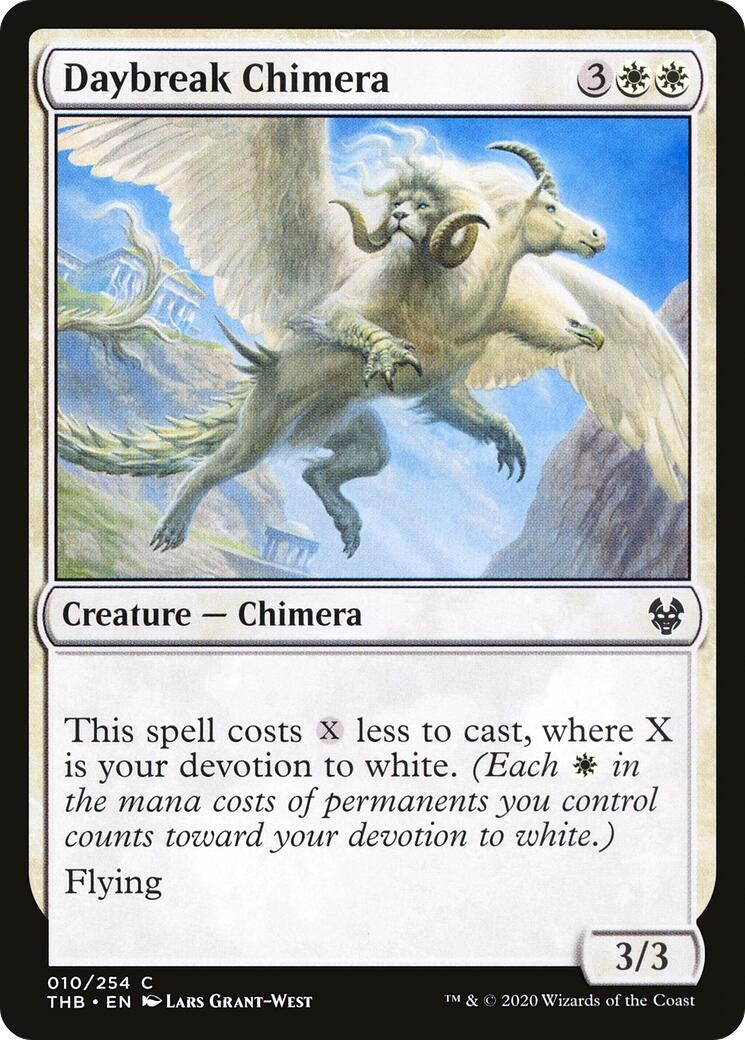 Image for Daybreak Chimera (Theros Beyond Death) (10) - Magic: The Gathering