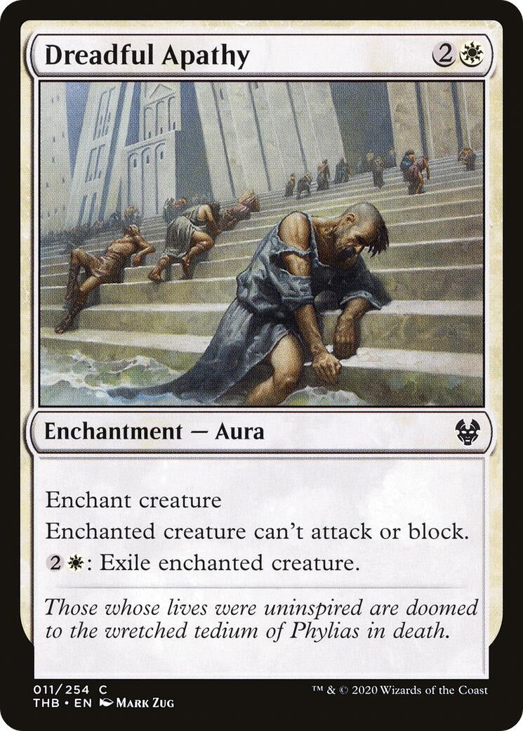 Image for Dreadful Apathy (Theros Beyond Death) (11) - Magic: The Gathering