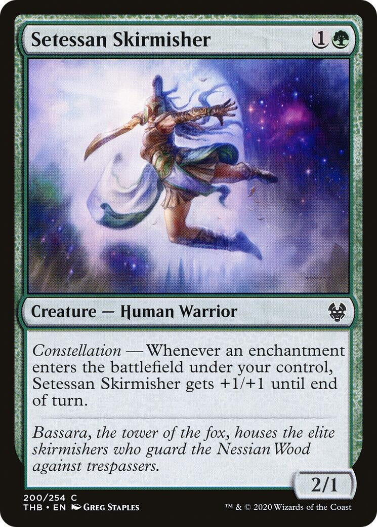 Image for Setessan Skirmisher (Theros Beyond Death) (200) - Magic: The Gathering