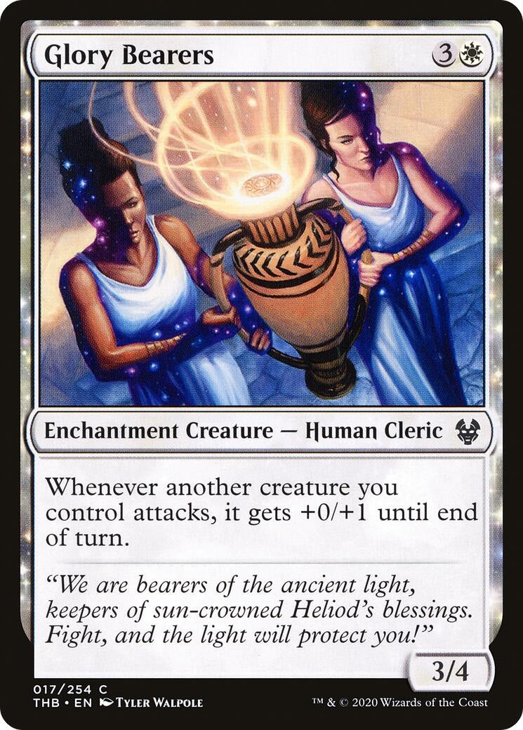 Image for Glory Bearers (Theros Beyond Death) (17) - Magic: The Gathering