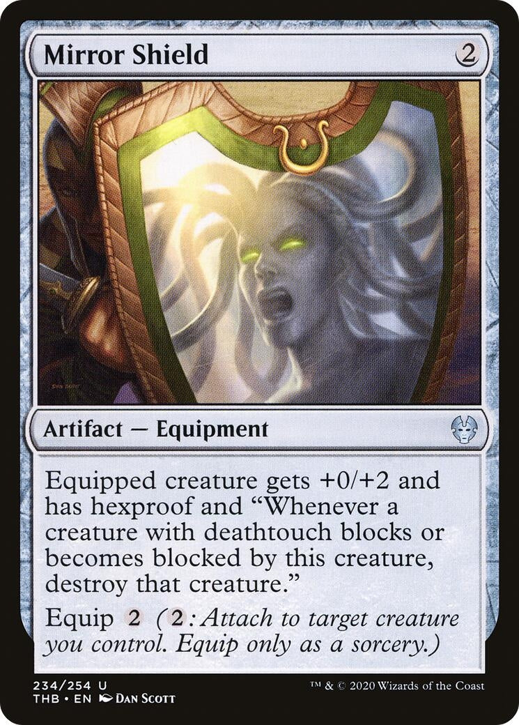 Image for Mirror Shield (Theros Beyond Death) (234) - Magic: The Gathering