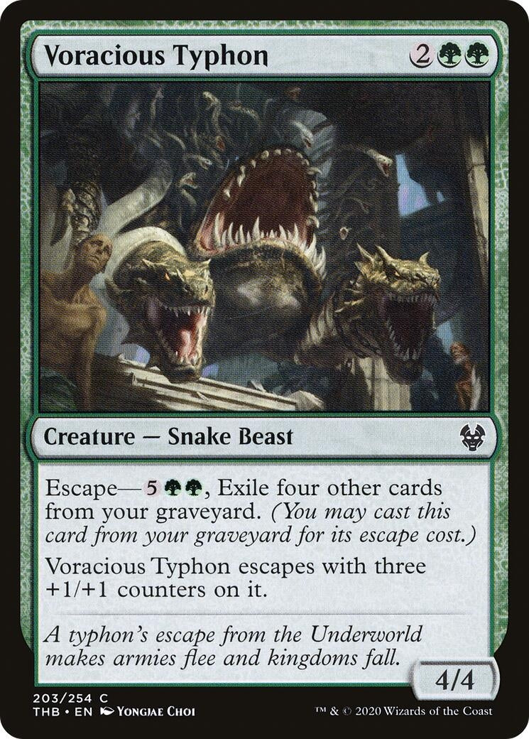 Image for Voracious Typhon (Theros Beyond Death) (203) - Magic: The Gathering