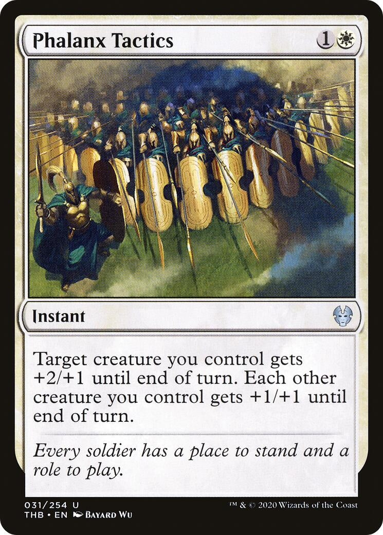 Image for Phalanx Tactics (Theros Beyond Death) (31) - Magic: The Gathering