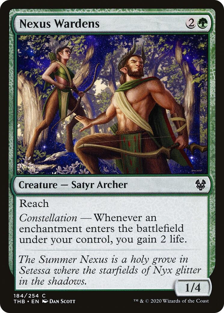 Image for Nexus Wardens (Theros Beyond Death) (184) - Magic: The Gathering
