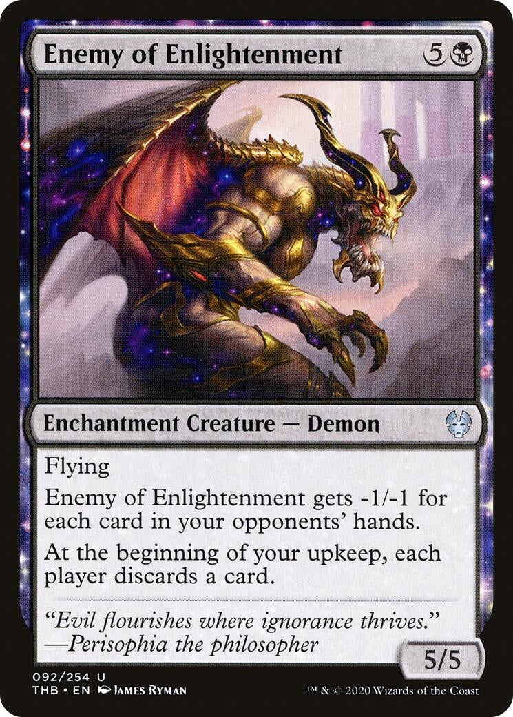Image for Enemy of Enlightenment (Theros Beyond Death) (92) - Magic: The Gathering