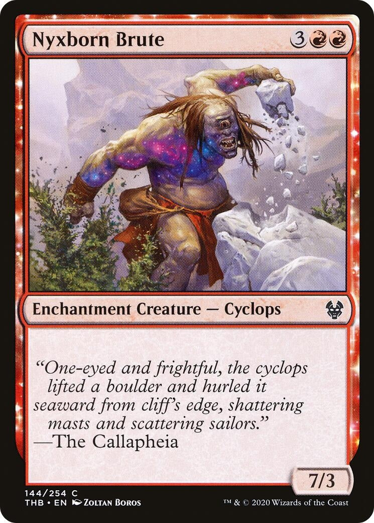 Image for Nyxborn Brute (Theros Beyond Death) (144) - Magic: The Gathering