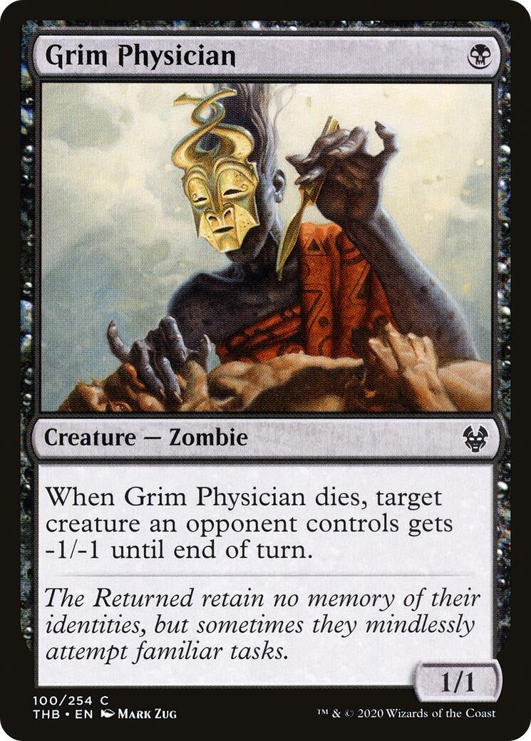 Image for Grim Physician (Theros Beyond Death) (100) - Magic: The Gathering