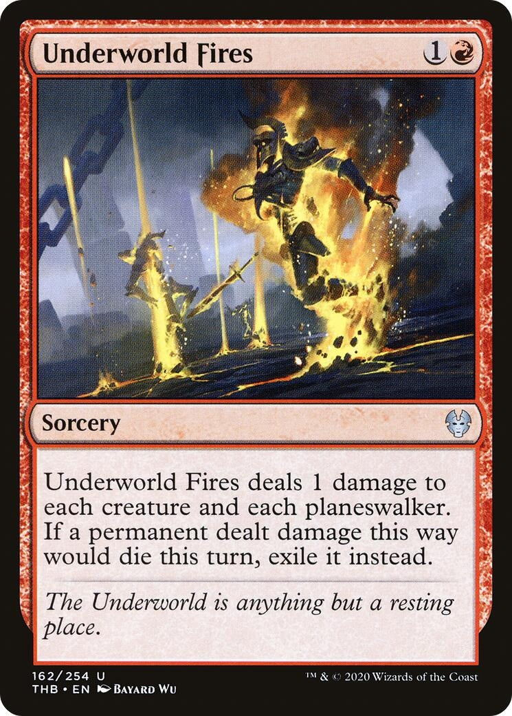 Image for Underworld Fires (Theros Beyond Death) (162) - Magic: The Gathering