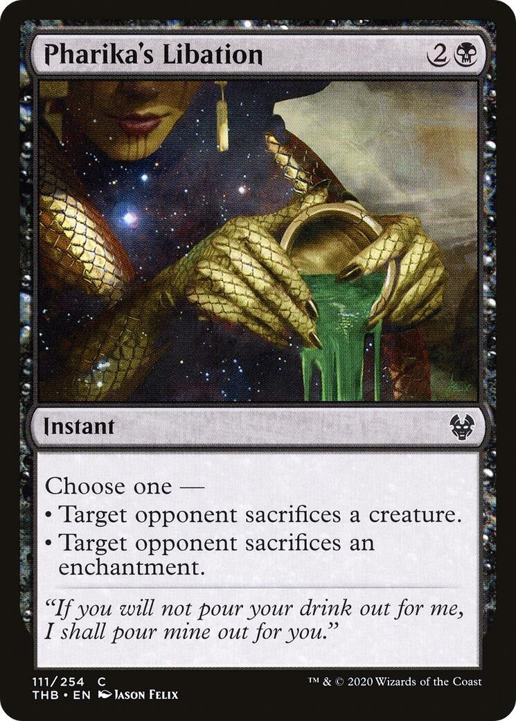 Image for Pharika's Libation (Theros Beyond Death) (111) - Magic: The Gathering
