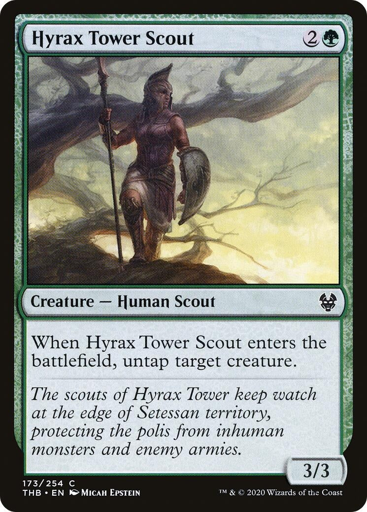 Image for Hyrax Tower Scout (Theros Beyond Death) (173) - Magic: The Gathering