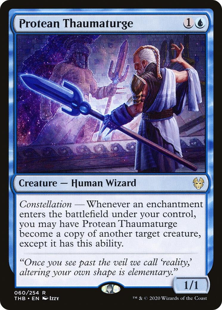 Image for Protean Thaumaturge (Theros Beyond Death) (60) - Magic: The Gathering