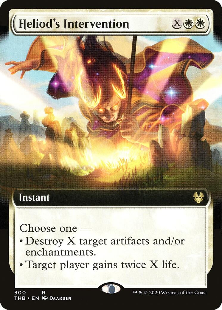 Image for Heliod's Intervention (Extended Art) (Theros Beyond Death) (300) - Magic: The Gathering