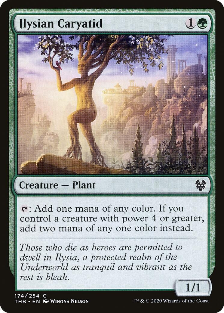 Image for Ilysian Caryatid (Theros Beyond Death) (174) - Magic: The Gathering