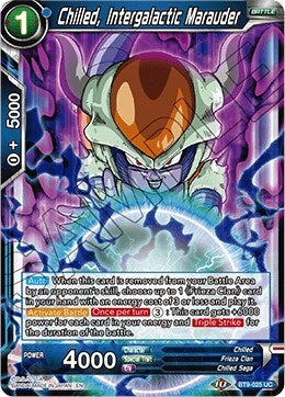 Image for Chilled, Intergalactic Marauder (Universal Onslaught) (BT9-025) - Dragon Ball Super: Masters