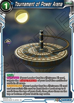 Image for Tournament of Power Arena (Universal Onslaught) (BT9-037) - Dragon Ball Super: Masters