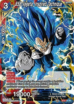 Image for SSB Vegeta, Inspired Technique (Universal Onslaught) (BT9-105) - Dragon Ball Super: Masters