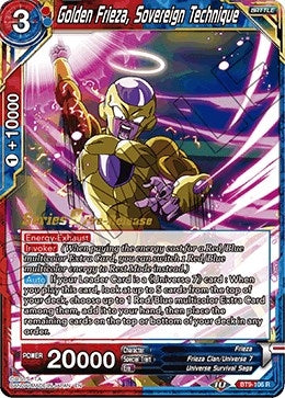 Image for Golden Frieza, Sovereign Technique (Universal Onslaught) (BT9-106) - Dragon Ball Super: Masters