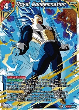 Image for Royal Condemnation (Universal Onslaught) (BT9-110) - Dragon Ball Super: Masters