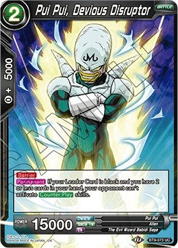 Image for Pui Pui, Devious Disruptor (Universal Onslaught) (BT9-073) - Dragon Ball Super: Masters