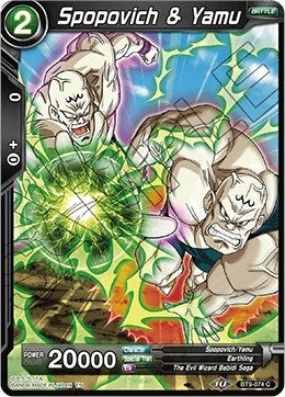 Image for Spopovich & Yamu (Universal Onslaught) (BT9-074) - Dragon Ball Super: Masters