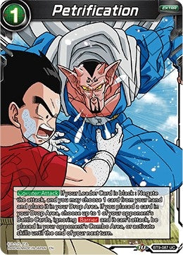 Image for Petrification (Universal Onslaught) (BT9-087) - Dragon Ball Super: Masters
